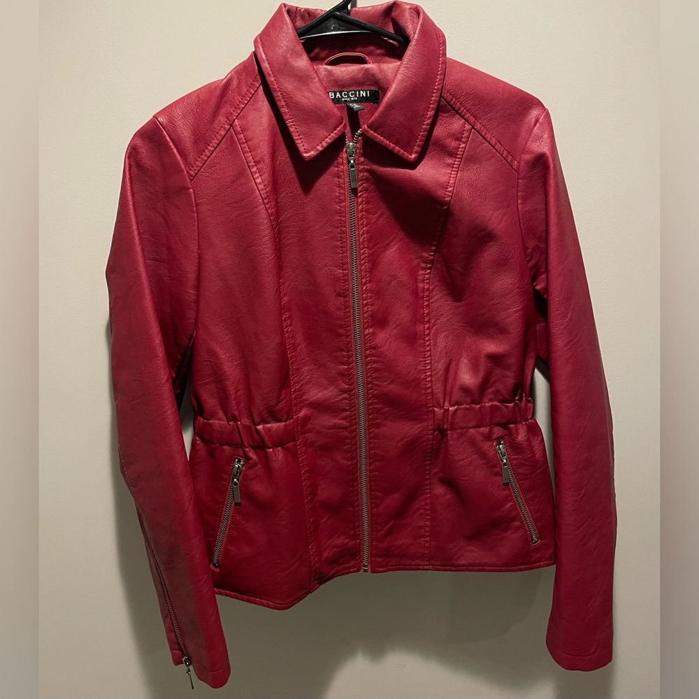 Vintage woman’s faux leather jacket
